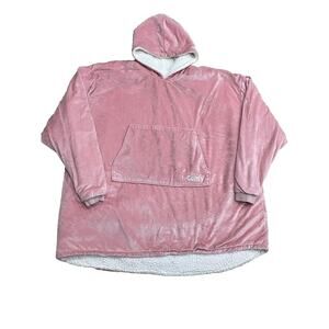 The Comfy Original Wearable Hoodie Blanket Women One Size Pink Oversized Pocket